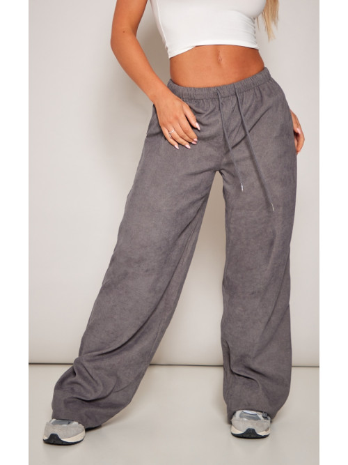 Брюки з низькою посадкою на талії із зав’язкою та шнуром