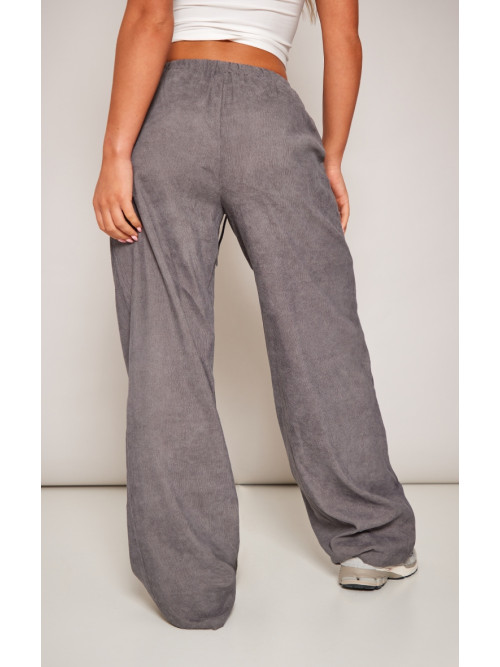 Брюки з низькою посадкою на талії із зав’язкою та шнуром