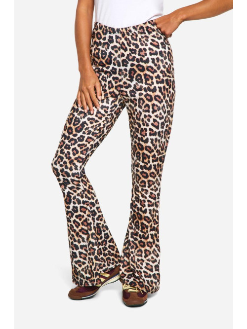 Маленькі штани з високою талією та кльошем із завищеною талією