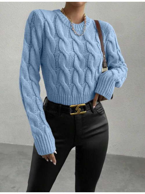 Светр косички 