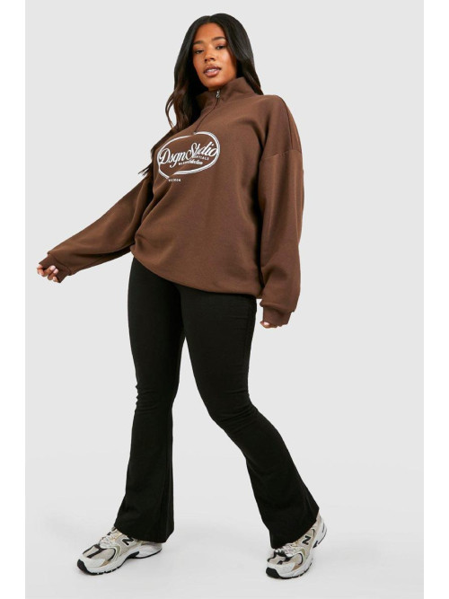   Основи плюс бавовняна трикотажна складка спалахи йоги на талії