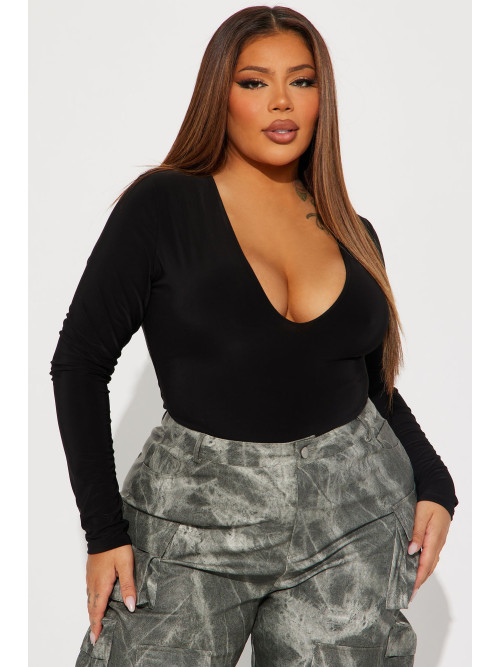 Боді з довгим рукавом 