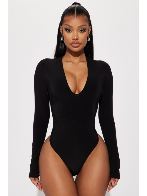 Боді з довгим рукавом 