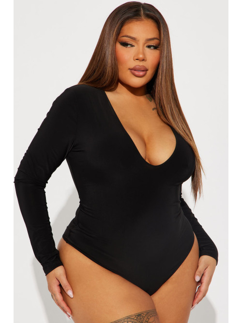 Боді з довгим рукавом 