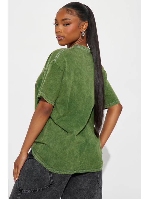 Вільна футболка 'Pinky Ring Grill' із потертостями