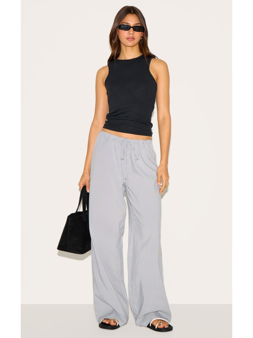 Чорна шпилька з низьким підйомом штани талії