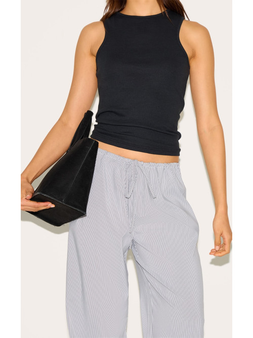 Чорна шпилька з низьким підйомом штани талії