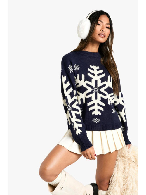 Різдвяний джемпер зі сніжинкою