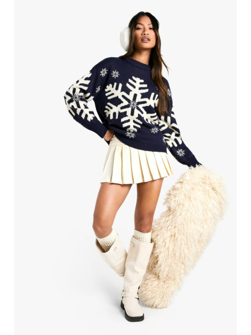 Різдвяний джемпер зі сніжинкою