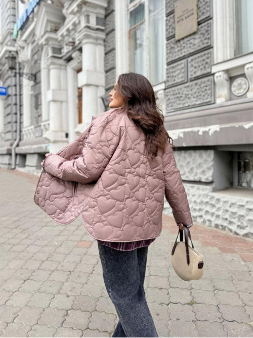 Куртка сердечко 150 