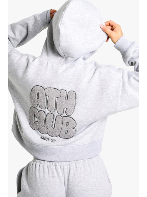 Ath Club Club Applike Boxy Zip через балахон