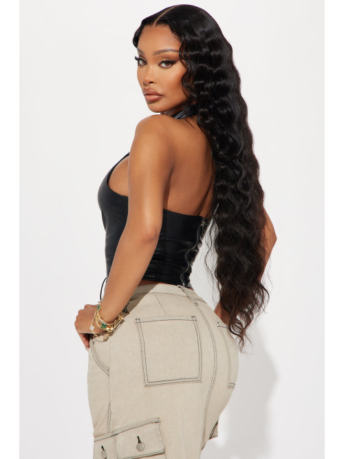 Топ 'Up To No Good' зі шнурівкою