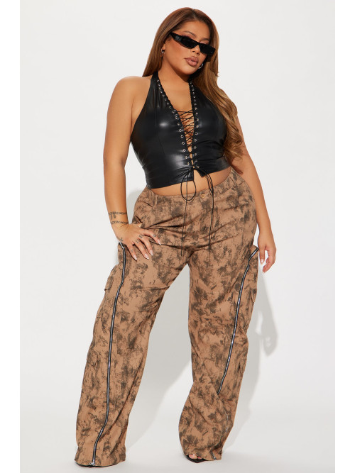 Топ 'Up To No Good' зі шнурівкою