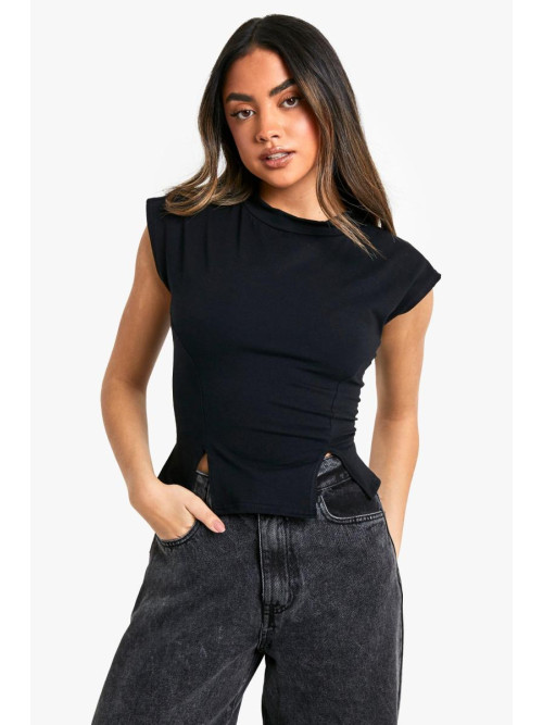 Трикотажний верх із розрізним подолом