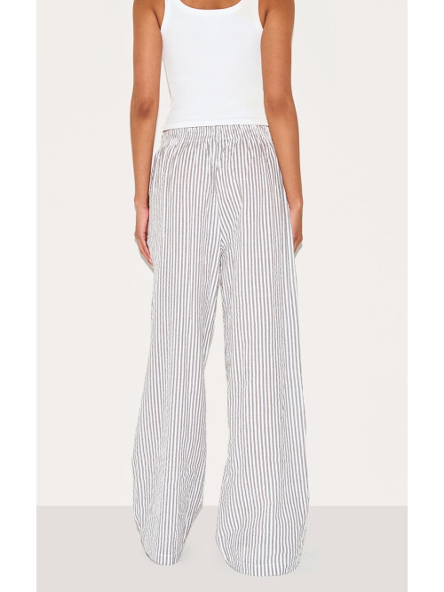 Сірі штани з еластичною талією