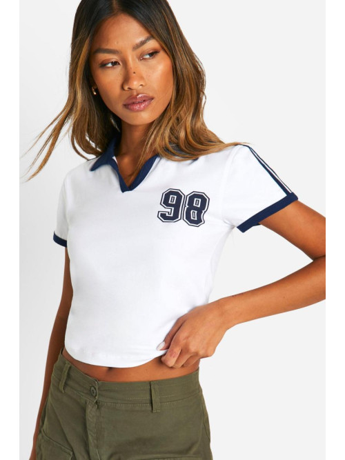 Футболка з горловиною Polo 98