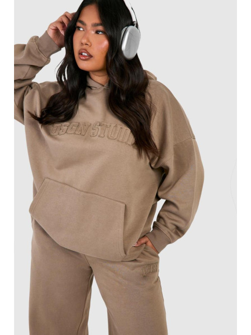 Плюс велика толстовка Dsgn Studio Self Fabric Applique