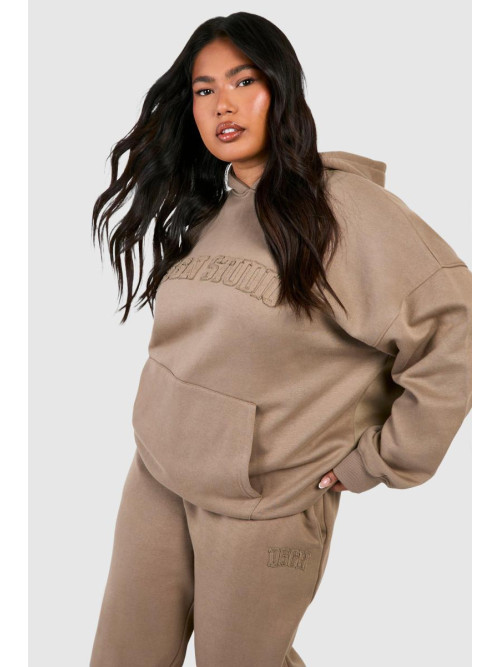 Плюс велика толстовка Dsgn Studio Self Fabric Applique