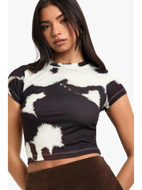 ДИТЯЧА ФУТБІЙКА З ПРИНТОМ КОРОВИ