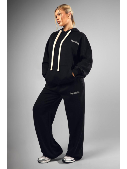 Худі великого розміру Dsgn Studio з вишивкою, контрастним шнурком