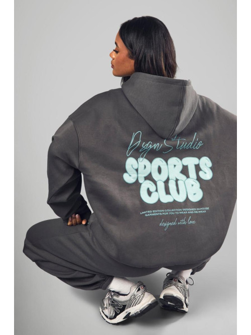 Велике худі Dsgn Studio Sports Bubble Slogan