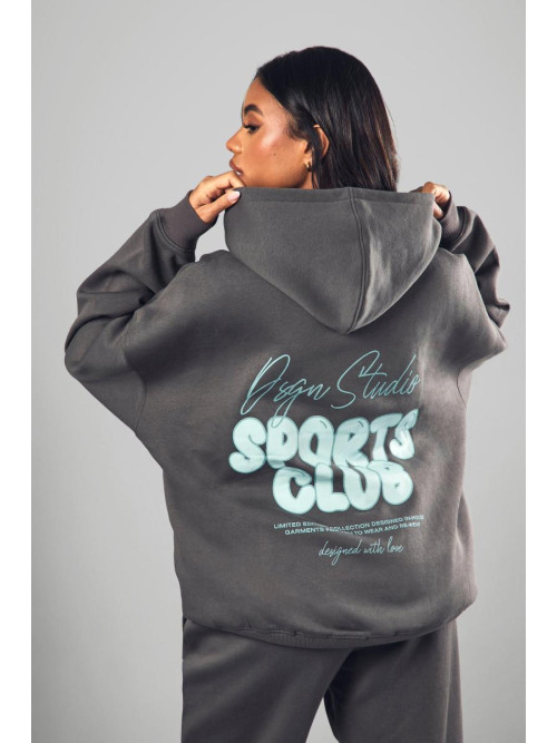 Велике худі Dsgn Studio Sports Bubble Slogan