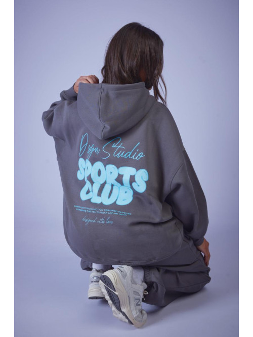 Велике худі Dsgn Studio Sports Bubble Slogan