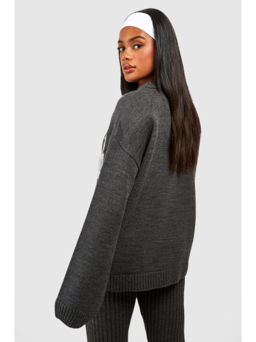 Трикотажний джемпер з круглим вирізом Dsgn