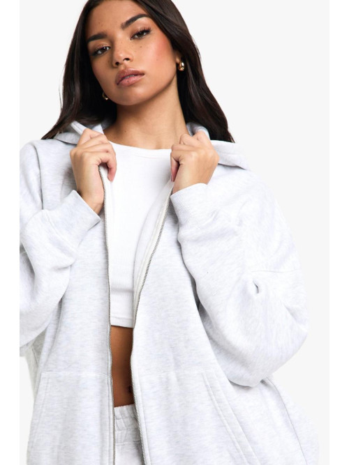 Негабаритний подвійний блискавка через балахон