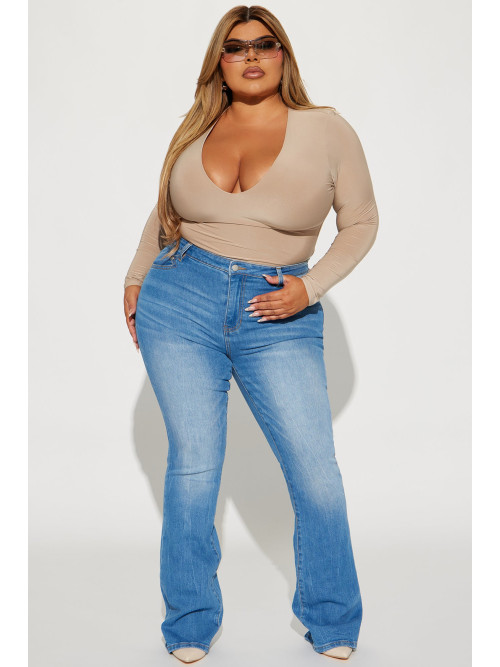 Боді з довгим рукавом 