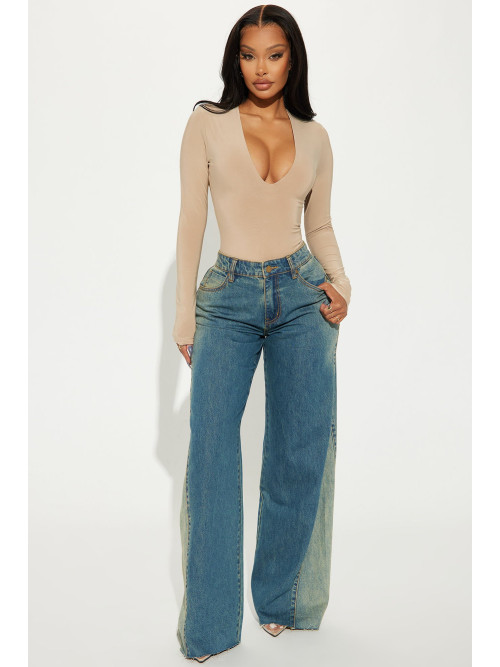 Боді з довгим рукавом 