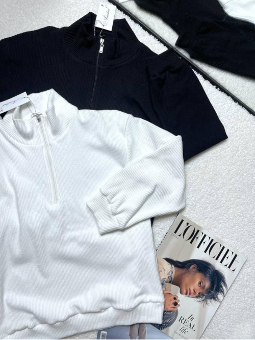 Кофта стійка змійка єврорубчик 