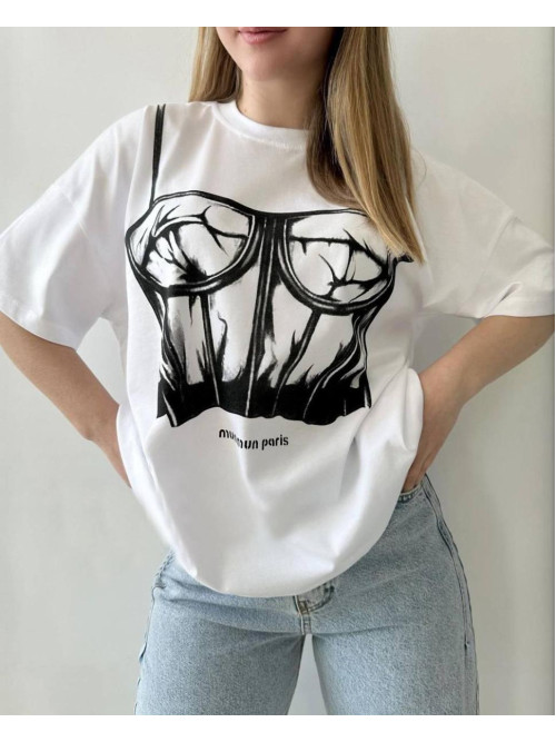 Футболка корсет 