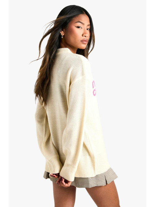 Великий джемпер It Giving Christmas Slogan