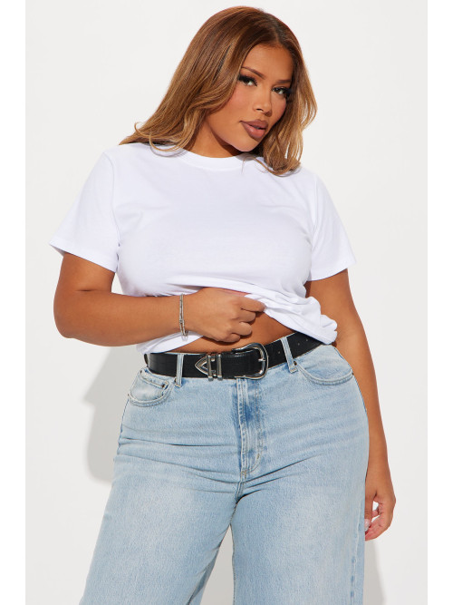 Класична футболка Камілла з круглим вирізом