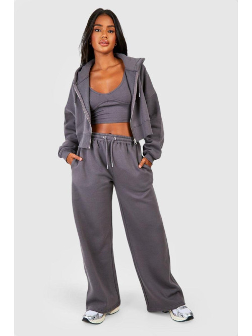 Спортивний костюм із капюшоном із 3 предметів, деталями швів