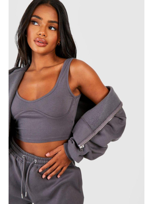 Спортивний костюм із капюшоном із 3 предметів, деталями швів