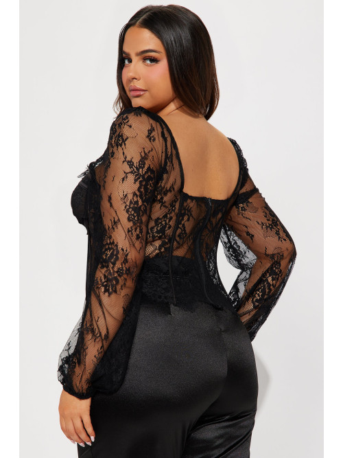 Бюстьє 'Gilded Glam' з мереживом