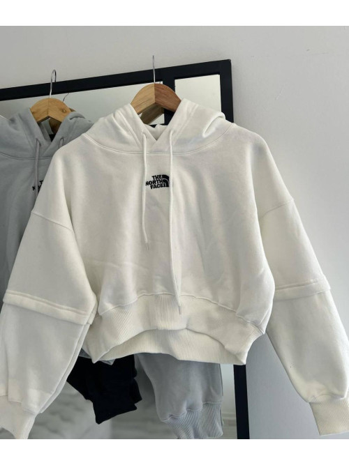 Худі на флісі з накатом 