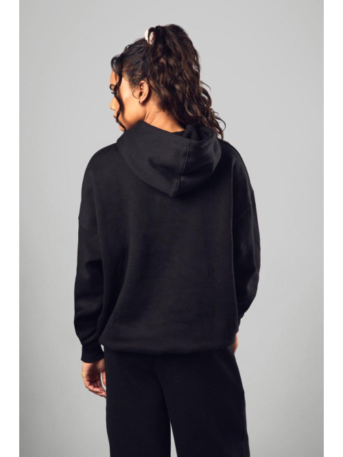 Попелясто-сірий оверсайз-худі Dsgn Studio Applique