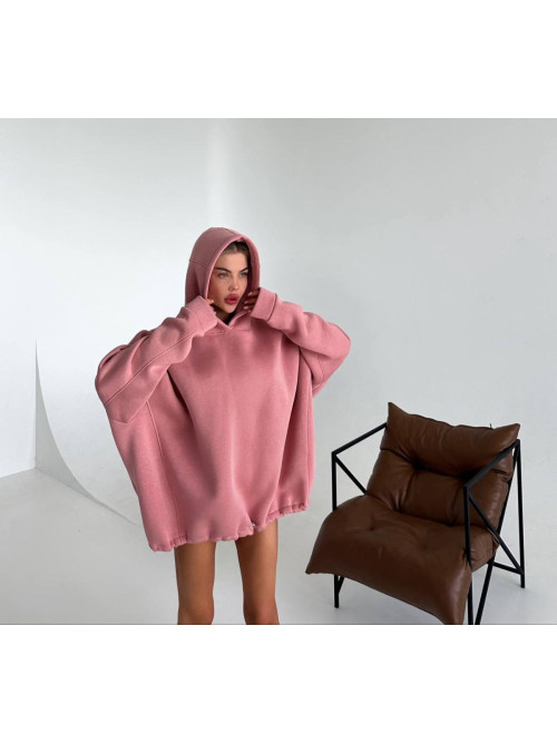 Базовий оверсайз худі на флісі 