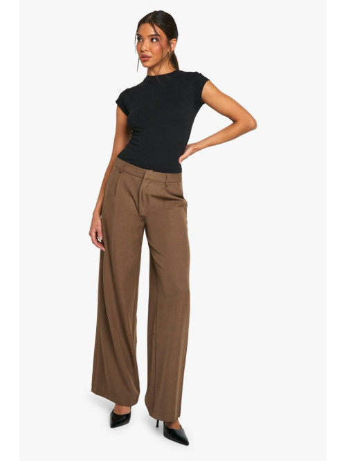 Прямі брюки з низькою посадкою