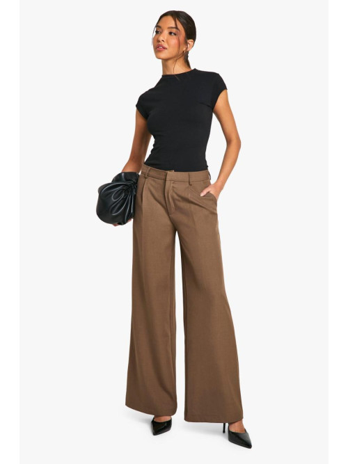 Прямі брюки з низькою посадкою